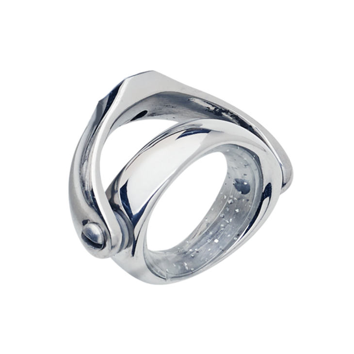 silver super swivel ring