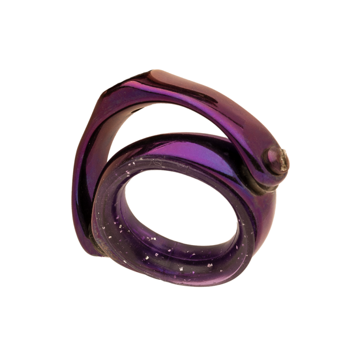 purple super swivel ring
