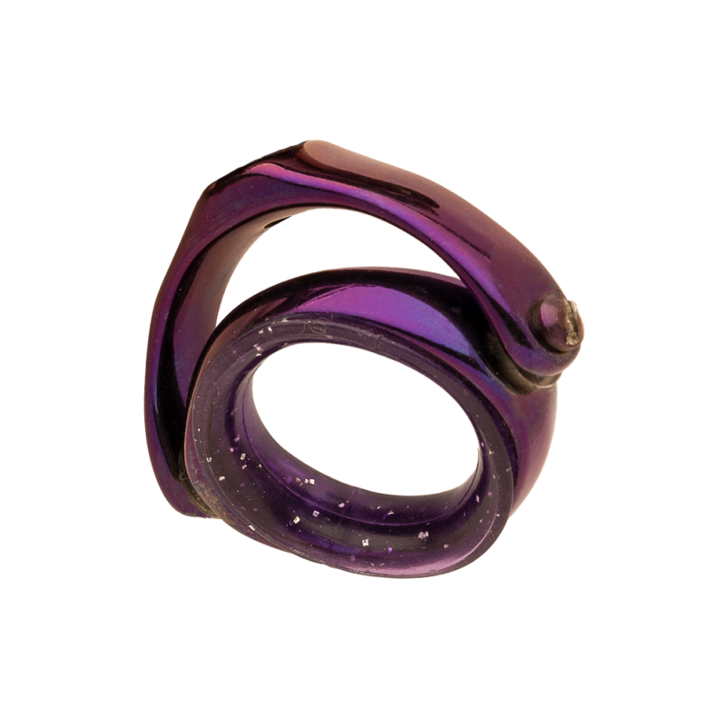 purple super swivel ring