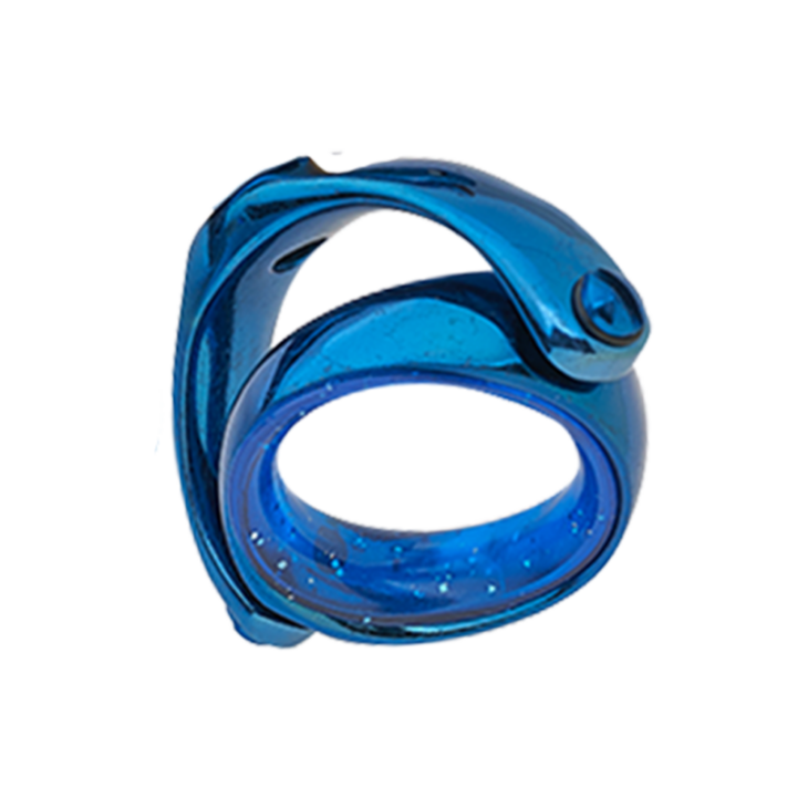 blue super swivel ring