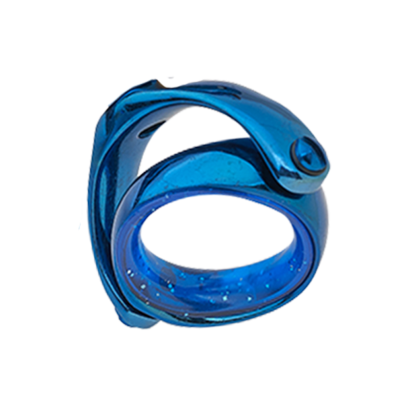 blue super swivel ring