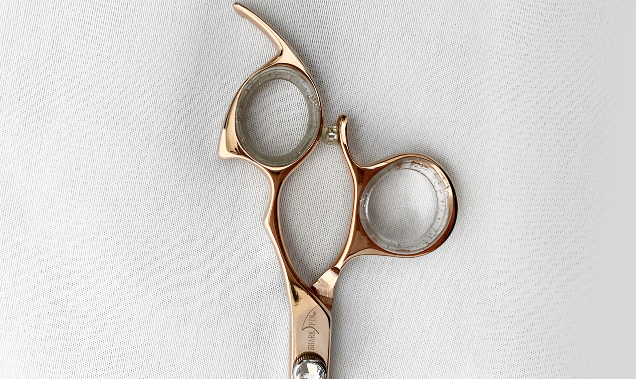 Shark Fin Shears Professional Japanese Hair Cutting Scissors & Shears Set