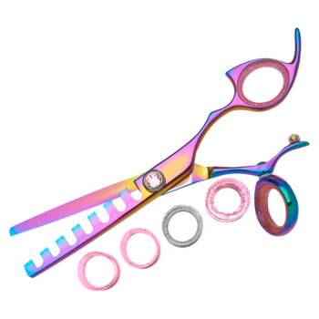 Right Hand Professional Plus Swivel Rainbow 07 Tooth Texturizer