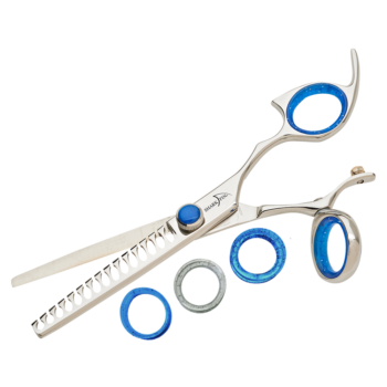 Right Hand Professional Plus Swivel Stainless 15 Tooth Texturizer