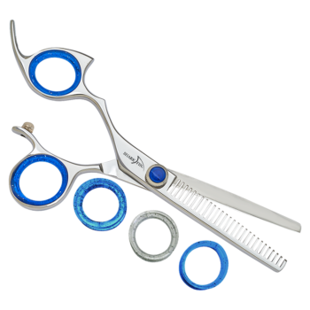 Left Hand Professional Plus Non-Swivel Stainless 30 Tooth Texturizer