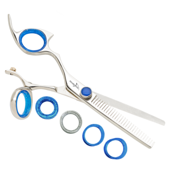 Left Hand Professional Plus Swivel Stainless 30 Tooth Texturizer