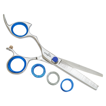 Left Hand Professional Plus Non-Swivel Stainless 40 Tooth Texturizer